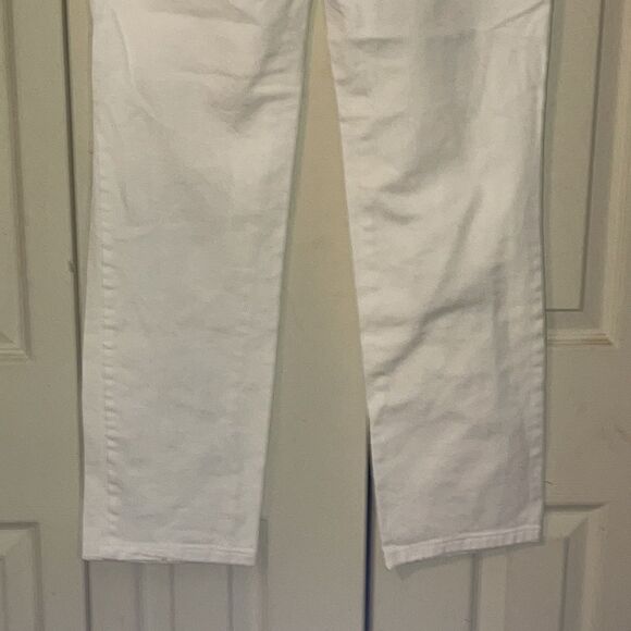 Gloria Vanderbilt White Amanda Jeans Upcycled 6 - Picture 11 of 16